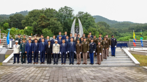 칠곡군, 303고지 추모비 한미합동 참배 행사 가져