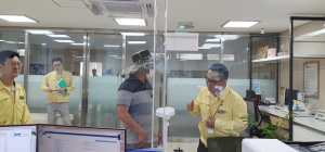 경북교육청, 방문 민간인의 안전 확보에 총력 대응!