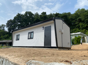 봉화군, 수해 피해 이재민 임시조립주택 지원
