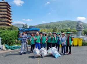 경주시 보덕동 새마을부녀회, 천군동 일원 환경정비 실시