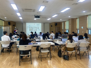 김천교육지원청, 단위학교 ‘온무실 기본사이트 제작’ 연수 실시