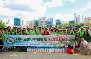 대구 중구자연보호협의회, 신천‘환경정화활동’실시