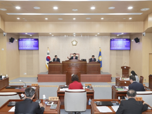 청송군의회, 제267회 임시회 폐회