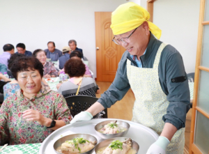 울진군, 참! 좋은 사랑의 밥차 자원봉사 활동