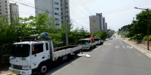 예천군, 사업용자동차 밤샘주차 집중 계도 나서