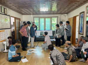 상주시 `화동 신촌지구 위험도로 개량공사 ‧신촌 회전교차로 설치공사` 주민설명회 개최