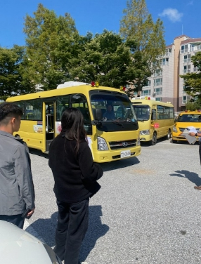 울진교육지원청, 하반기 어린이통학버스 관계부처 합동점검
