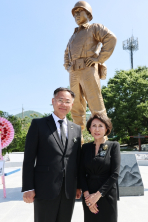 칠곡군, 동상이 불러온 나비효과…다부동전적기념관 관람객 지난해 8월 대비 `다섯 배` 증가