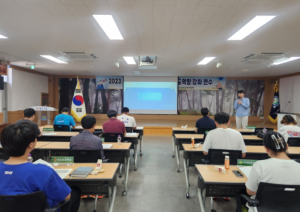 울진교육지원청, 초등 수영교육 담당교사 연수 실시