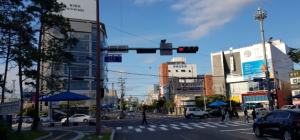 포항시, 출퇴근 차량 많은 육거리 보행환경 개선 공사 마무리