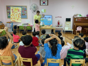 울릉군, 어린이급식관리지원센터 식생활 위생관리 개선 방문교육 실시