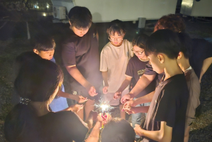 김천교육지원청, 친구들과 즐겁게 글림핑체험을 했어요.