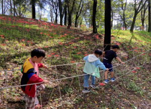김천교육지원청, 푸른하늘의 계절 가을 산책활동