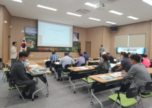 상주시 외서면 기초생활거점조성사업 용역 착수보고회 개최