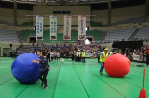 안동경로대학 30주년 기념 연합체육행사 `어르신들 웃음꽃`