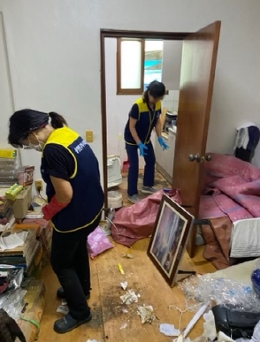 칠곡군 동명면, 복지사각지대 가구 추석맞이 대청소 실시