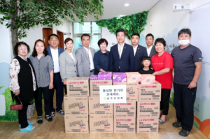 성주군의회, 추석맞이 사회복지시설에 위문품 전달