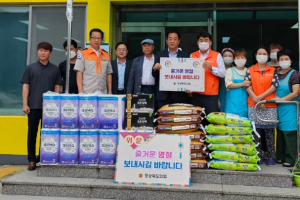 박승직 경북도의원, 추석맞이 산내면 사회복지시설 위문