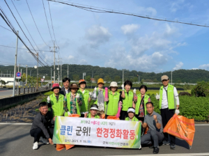 군위군 자연사랑연합회, 환경실천연합회 군위군지회, 환경정화활동 실시