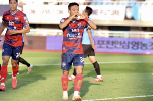 김천, 천안 꺾고 4경기 만에 원정 승리 거둬