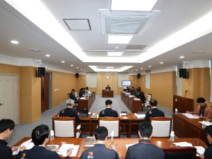 청송군의회, 2023년 제6차 의원간담회 개최