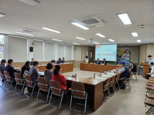 영천시 청통면 주민자치위원회 3분기 회의 개최