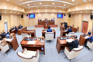 청송군의회, 제268회 임시회 개회