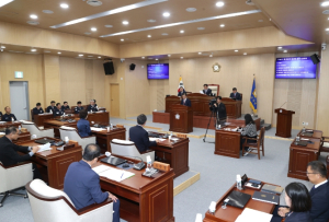 청송군의회, 제268회 임시회 폐회