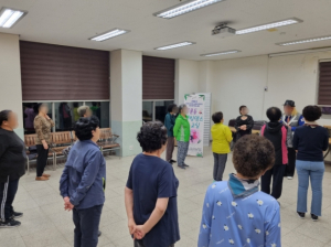 상주시이웃사촌복지센터 무양LH7단지 주민대상 주민조직화사업 `웰빙댄스교실` 실시