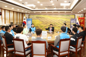 주낙영 경주시장, 경주 82봉사회 회원들과 사랑방 좌담회 가져