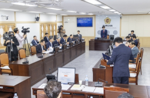 경상북도의회, 안동의료원장 후보자 인사청문 실시