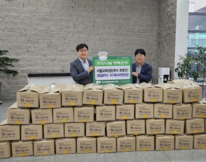 대구 수성구 사월교회, 어려운 이웃 위해 고산3동에 생필품 기탁