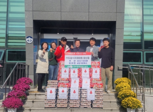 ㈜드림식자재마트 창신점, 영천시 상강(霜降)맞이 기부행렬 펼쳐