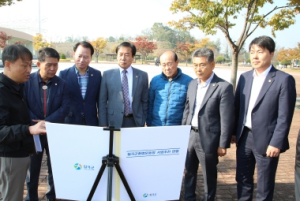 제295회 칠곡군의회 임시회 주요 사업장 현장 방문