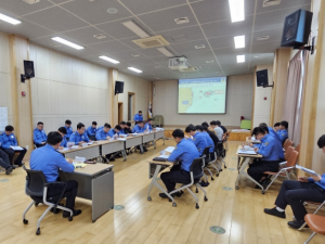 울진해경, 여객선 화재사고 대비 ‘도상훈련’ 실시