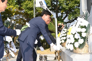 김천시, 제43회 자유 수호 희생자 합동 위령제 거행