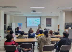 상주시이웃사촌복지센터 무양LH7단지 주민대상 `마을 리더 양성 교육` 실시