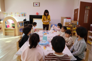 울진군 기성초병설유치원, 향기 솔솔~ 힐링 아로마테라피 체험활동