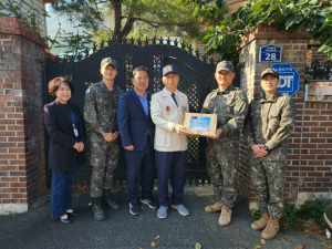 청도군, 제7516부대 5대대 사랑의 희망박스 전달