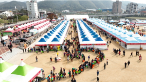 “제17회 청송사과축제 개막” 제26회 청송문화제로 청송사과축제 시작 알려