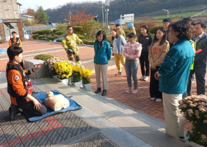 영양교육지원청, 재난대응 안전한국훈련 실시