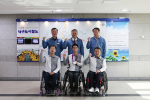 대구교통공사 장애인양궁단, 아시안게임 은메달 획득