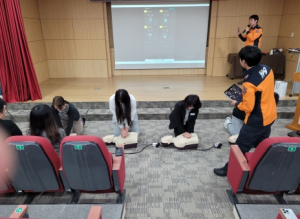 김천시립도서관 소방 교육 및 훈련 시행