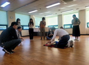 포항시청소년수련관, 장량119안전센터와 합동 소방훈련 실시
