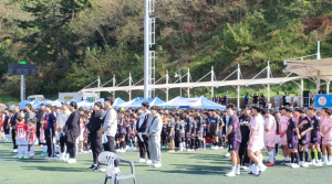 영덕군 병곡중, 청소년풋살대회 참가