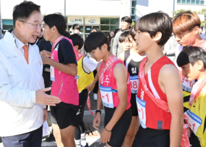 경북교육청, 교육감배 시⁃군 대항 초⁃중 구간 마라톤대회 성료