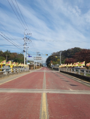 산불예방 홍보 깃발 설치 성주군 선남면, 소각·산불없는 청정지역 만들기에 총력
