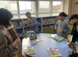 울진교육지원청, 죽변초, ‘가을 북 카페’ 도서관 축제 실시