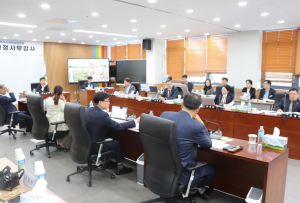 경북도의회 문화환경위원회, 경북문화재단 행정사무감사 실시