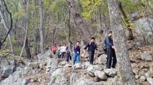 영덕군 남정중, 2023학년도 사제동행 건강달리기/걷기 체험활동